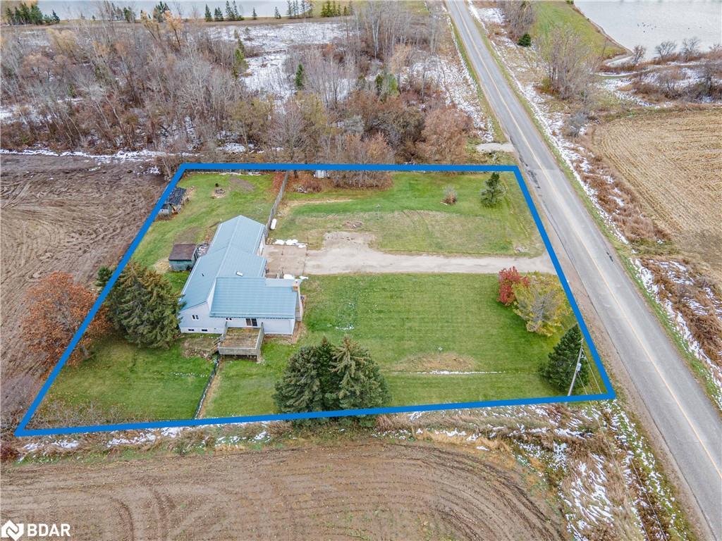 2717 3/4 Sunn Side Side Road, New Lowell, ON - Outdoor With View