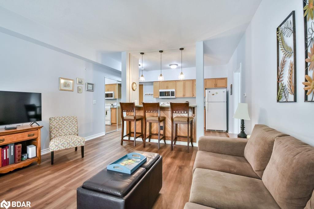 107-19B Yonge Street N, Elmvale, ON - Indoor Photo Showing Living Room