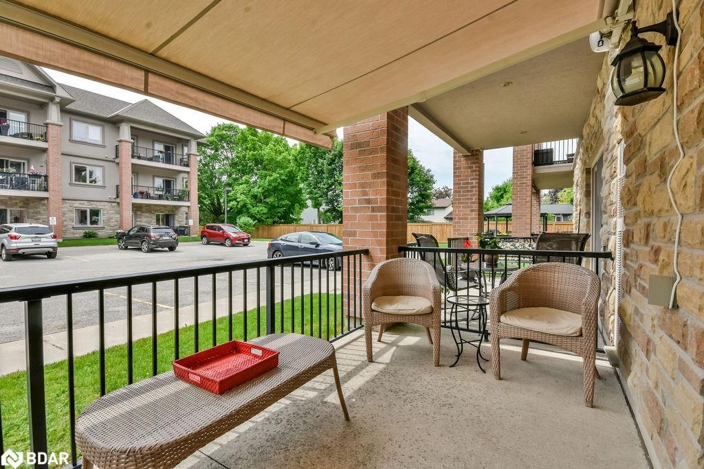 107-19B Yonge Street N, Elmvale, ON - Outdoor With Balcony