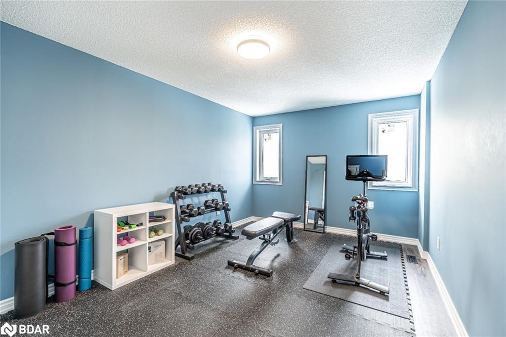 99 Mcintyre Drive, Barrie, ON - Indoor Photo Showing Gym Room