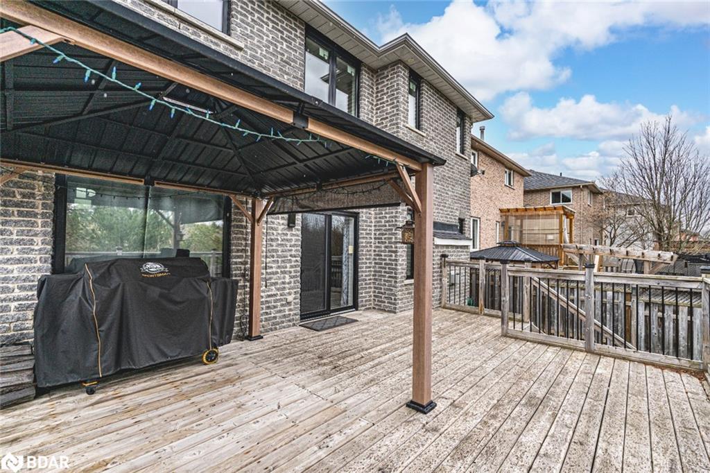 99 Mcintyre Drive, Barrie, ON - Outdoor With Deck Patio Veranda With Exterior