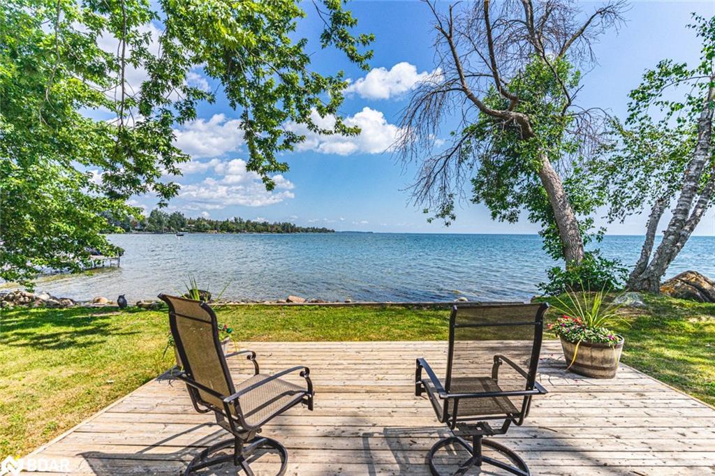 39 Grandview Crescent, Oro-Medonte, ON - Outdoor With Body Of Water With Deck Patio Veranda With View