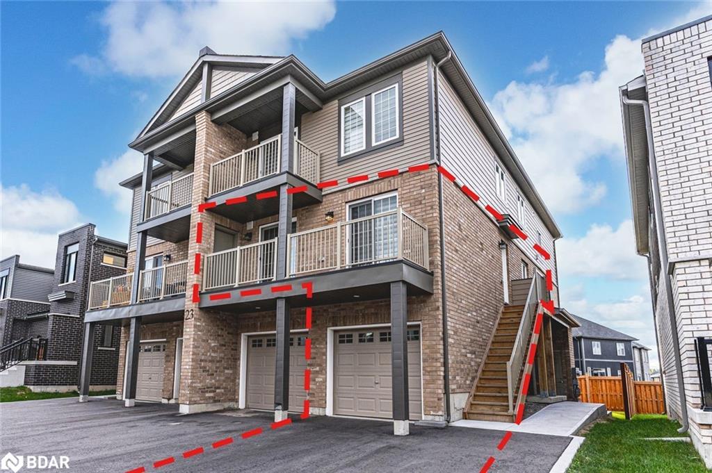 5-23 Hay Lane, Barrie, ON - Outdoor With Balcony