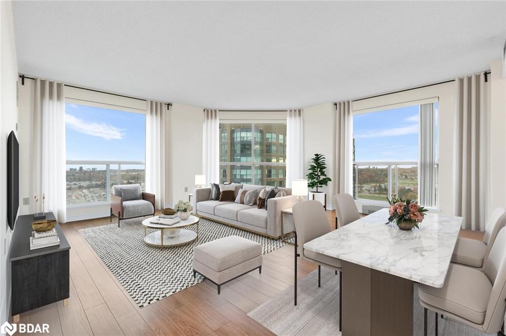 1604-2155 Burnhamthorpe Road W, Mississauga, ON - Indoor Photo Showing Living Room