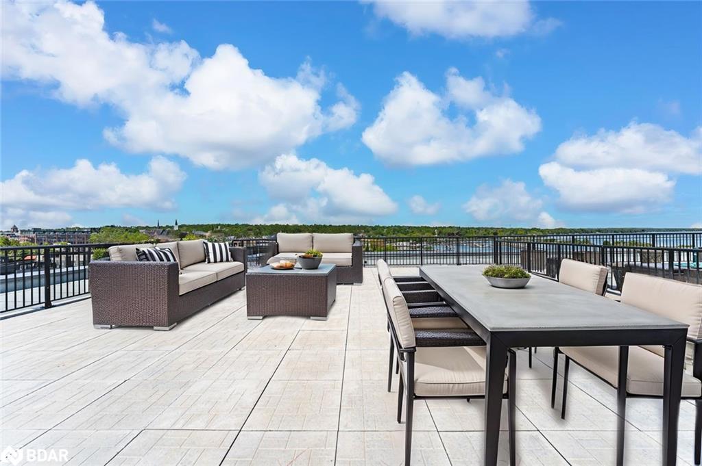 401-140 Cedar Island Road, Orillia, ON - Outdoor With Deck Patio Veranda With View