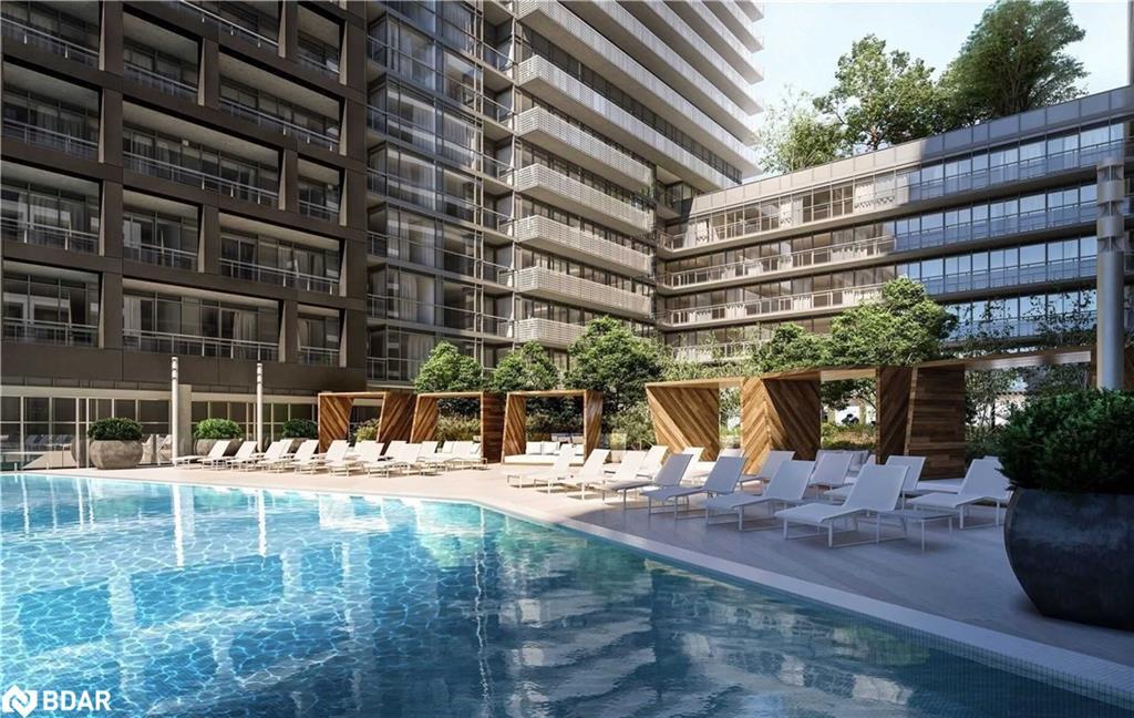 956-121 Lower Sherbourne Street, Toronto, ON - Outdoor With In Ground Pool