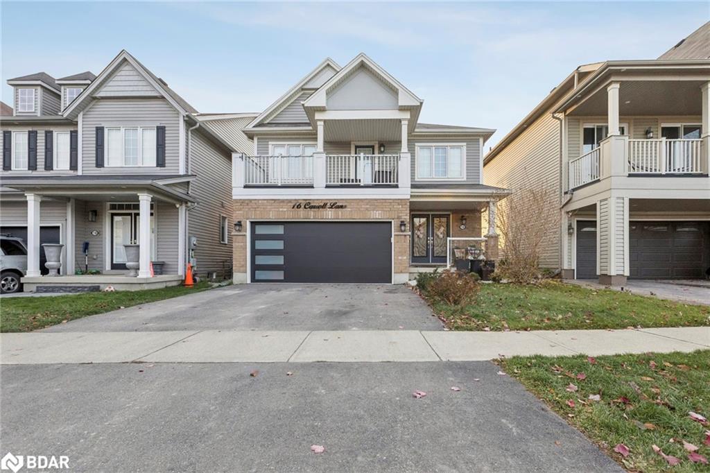 16 Carroll Lane, Brantford, ON - Outdoor With Balcony With Deck Patio Veranda With Facade