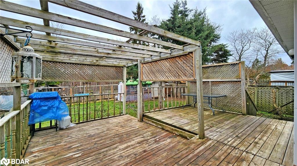 167 Little Avenue, Barrie, ON - Outdoor With Deck Patio Veranda With Exterior