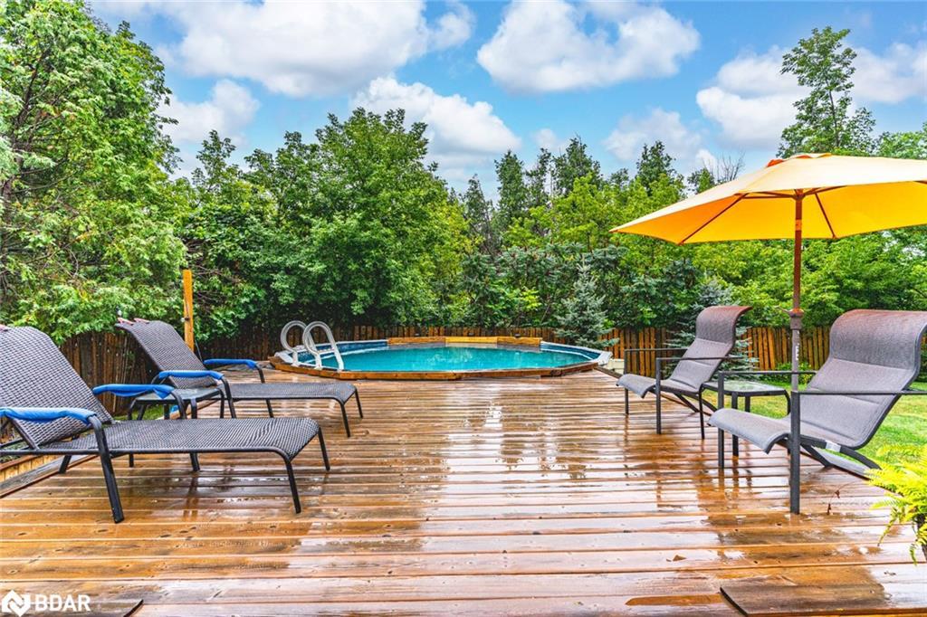 2447 Ridge Road W, Oro-Medonte, ON - Outdoor With Deck Patio Veranda