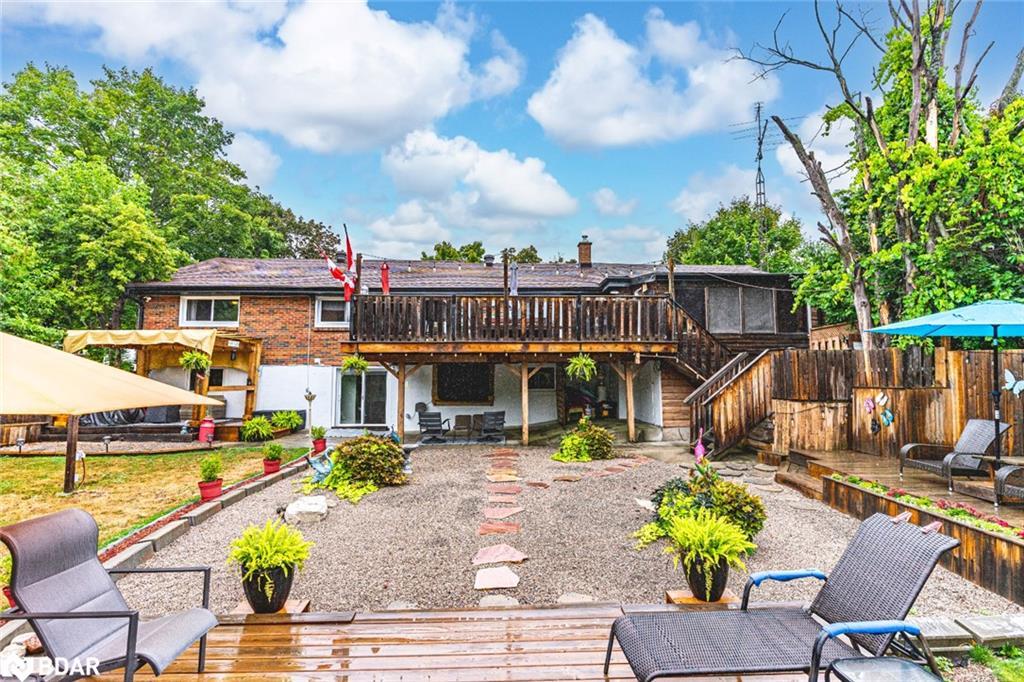 2447 Ridge Road W, Oro-Medonte, ON - Outdoor With Deck Patio Veranda