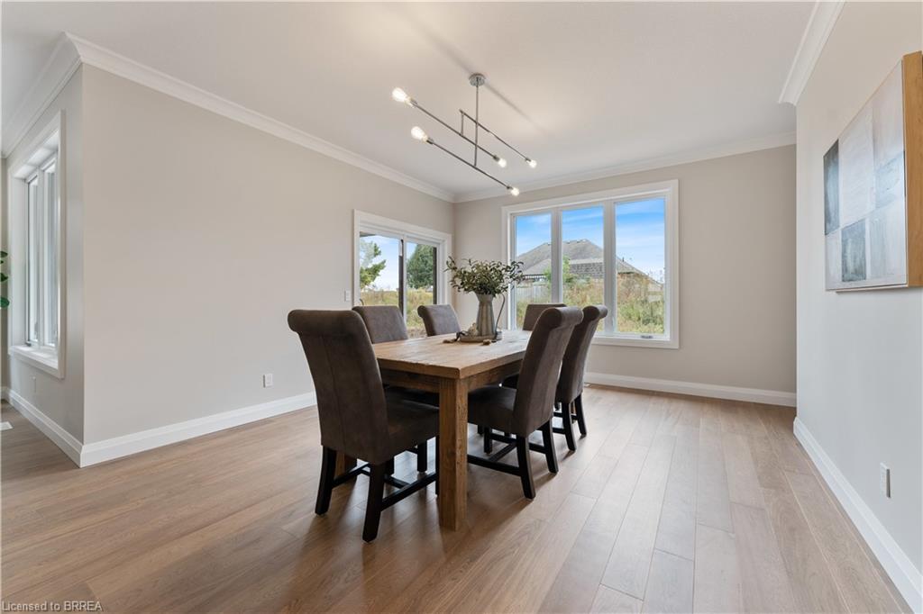 107 Judd Drive, Simcoe, ON - Indoor Photo Showing Dining Room