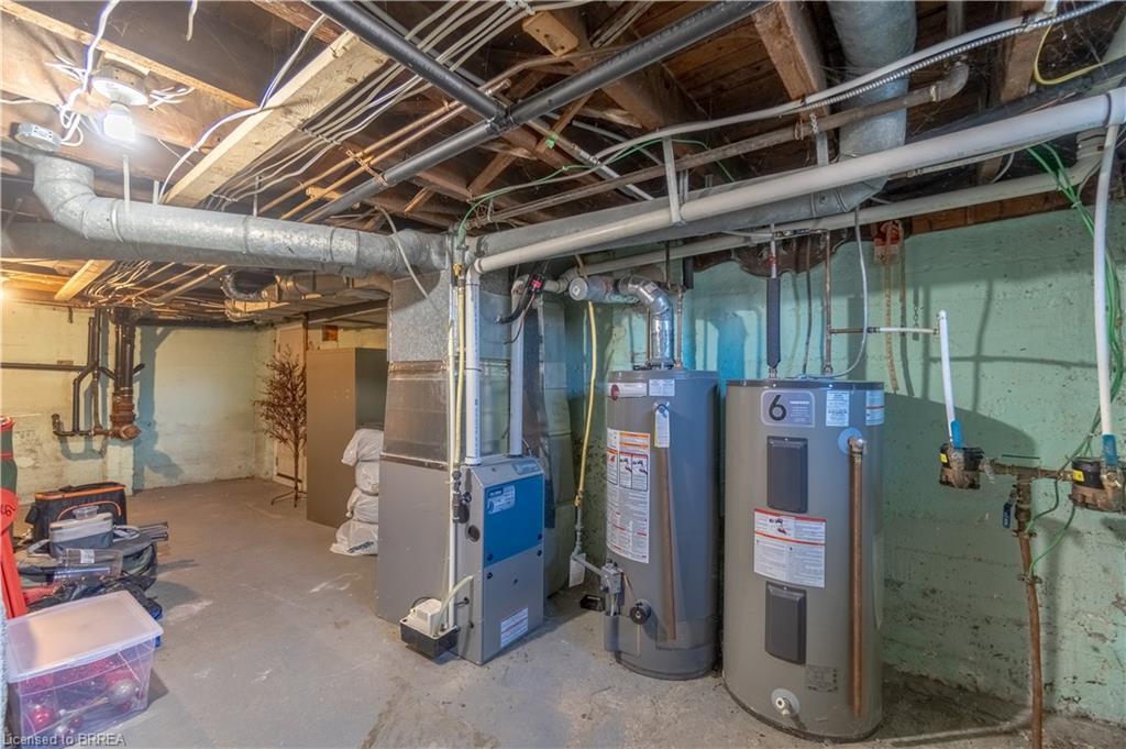 21 Wade Avenue, Brantford, ON - Indoor Photo Showing Basement