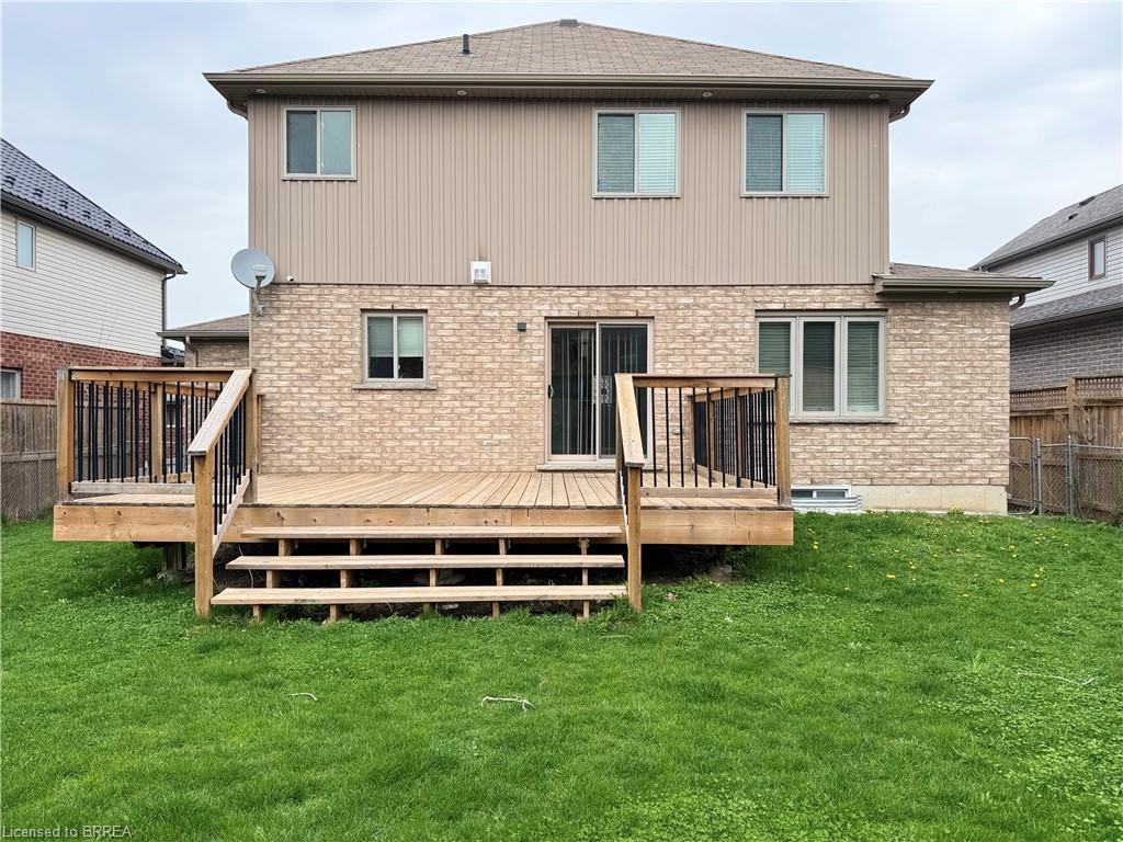 687 Spitfire Street, Woodstock, ON - Outdoor With Deck Patio Veranda With Exterior