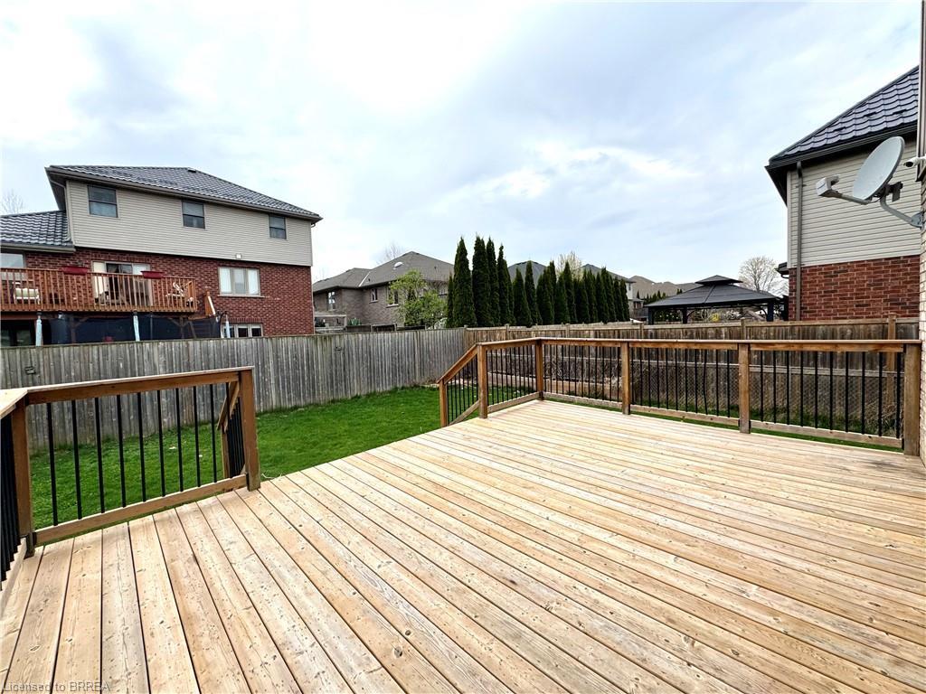 687 Spitfire Street, Woodstock, ON - Outdoor With Deck Patio Veranda With Exterior