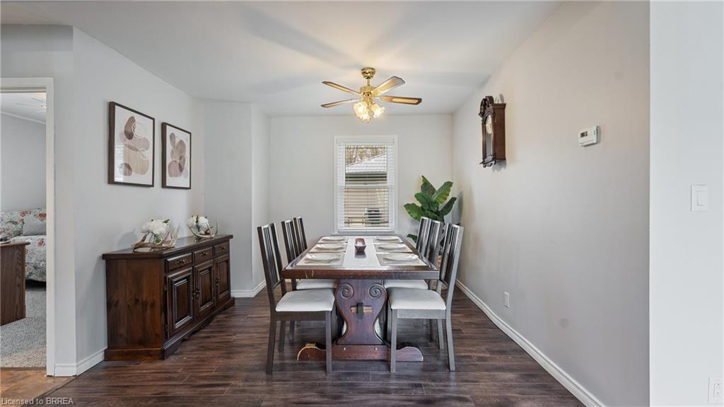 303 Cedar Drive, Turkey Point, ON - Indoor Photo Showing Dining Room