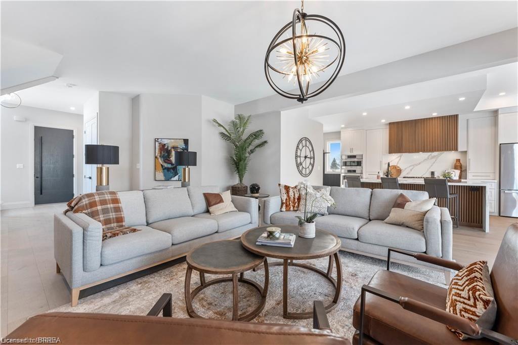 159 Parkside Drive, Brantford, ON - Indoor Photo Showing Living Room