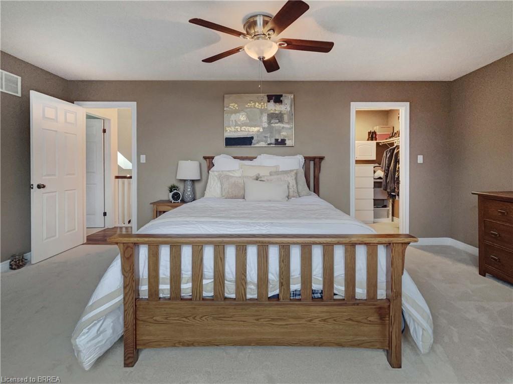 18 Bricker Court, Brantford, ON - Indoor Photo Showing Bedroom