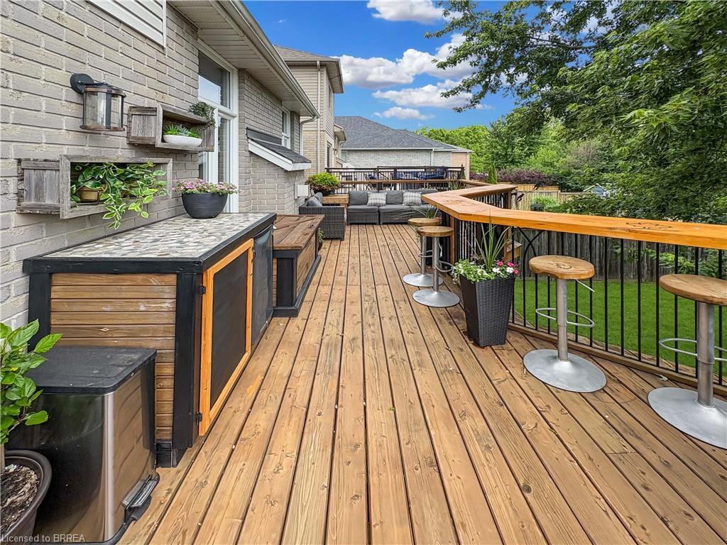 18 Bricker Court, Brantford, ON - Outdoor With Deck Patio Veranda With Exterior