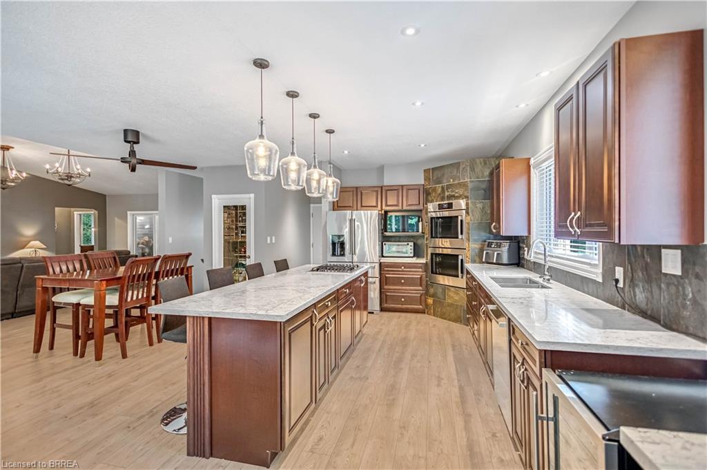 156 St Johns Road W, Simcoe, ON - Indoor Photo Showing Kitchen