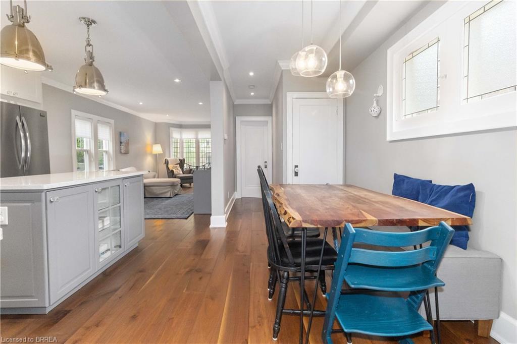 19 Lincoln Avenue, Brantford, ON - Indoor Photo Showing Dining Room