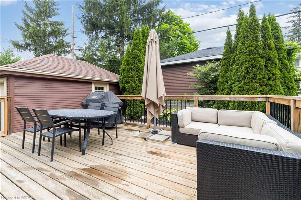 19 Lincoln Avenue, Brantford, ON - Outdoor With Deck Patio Veranda With Exterior