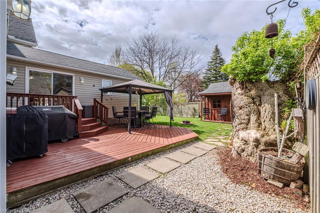 388 Mckellar Street, Strathroy, ON - Outdoor With Deck Patio Veranda With Exterior