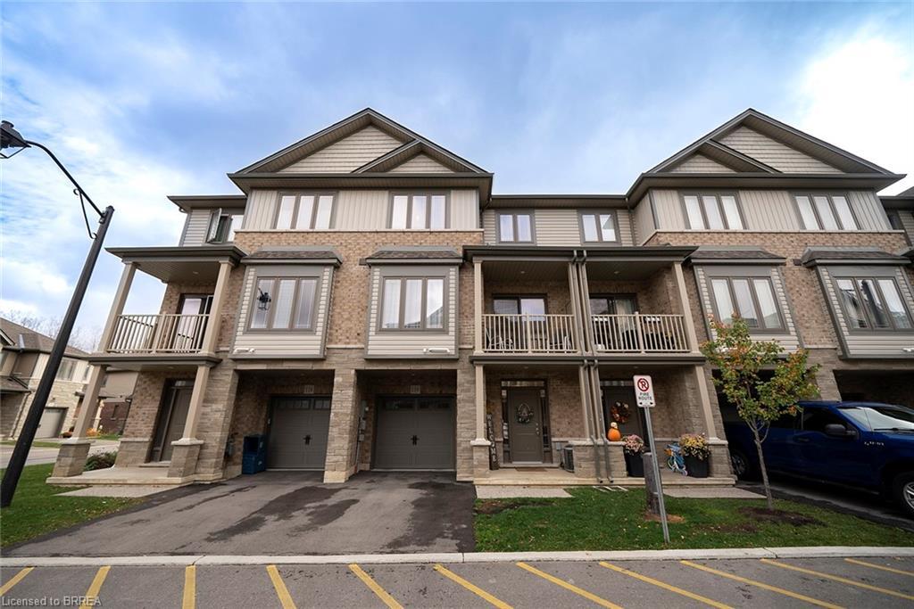 119-77 Diana Avenue, Brantford, ON - Outdoor With Balcony With Facade