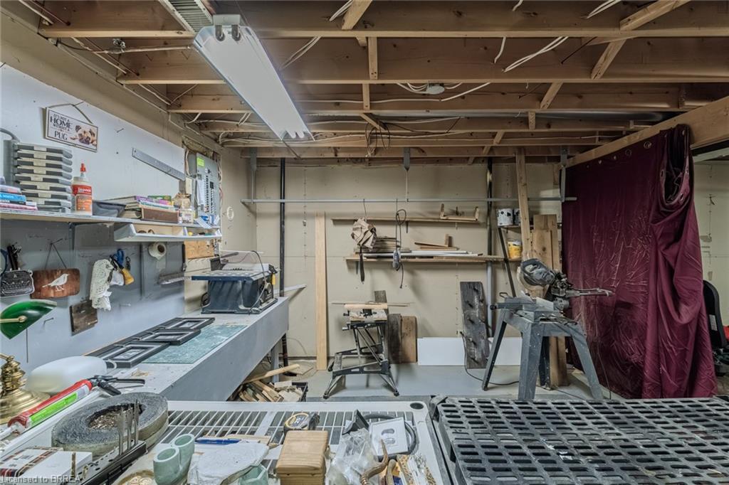 57 Thompson Drive, Port Dover, ON - Indoor Photo Showing Basement