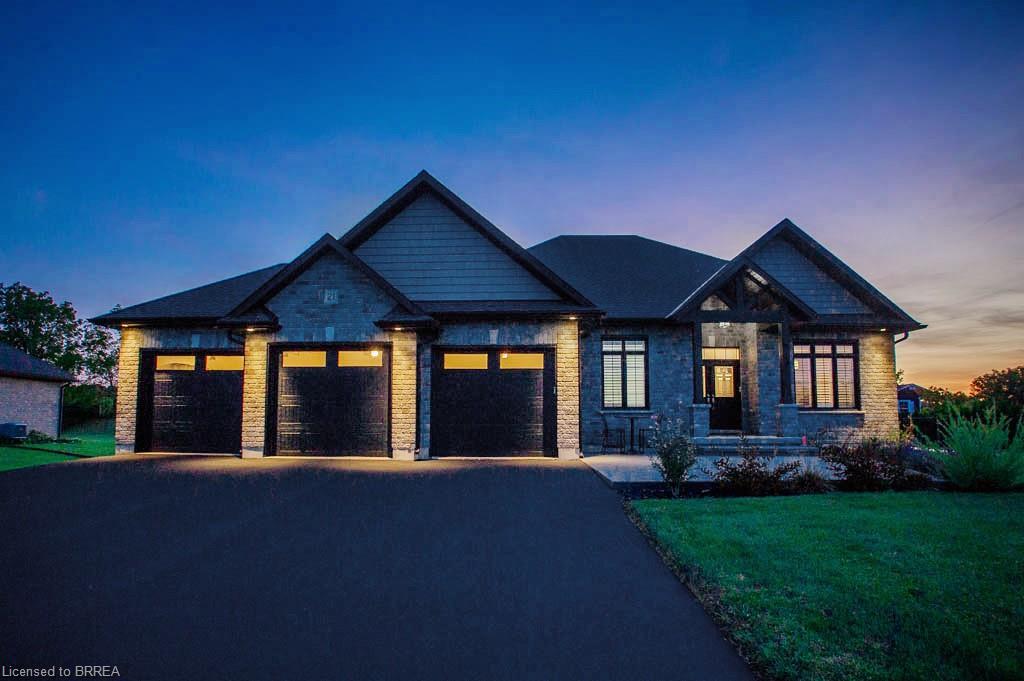 21 Tedley Boulevard, Brantford, ON - Outdoor With Facade