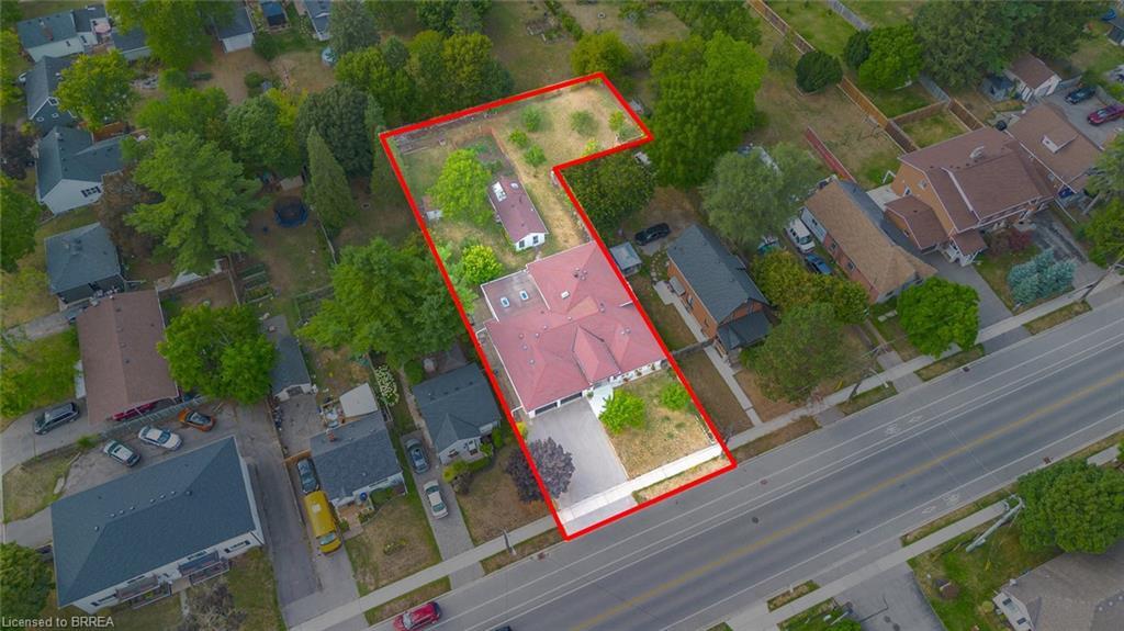 90 North Park Street, Brantford, ON - Outdoor With View