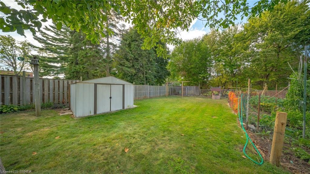 90 North Park Street, Brantford, ON - Outdoor With Backyard