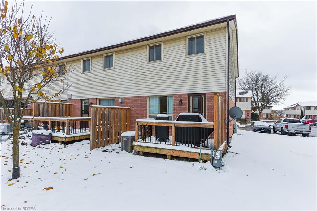 31-1115 Nellis Street, Woodstock, ON - Outdoor With Deck Patio Veranda With Exterior