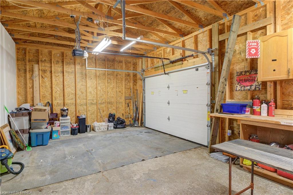 220 Nelson Street, Brantford, ON - Indoor Photo Showing Garage
