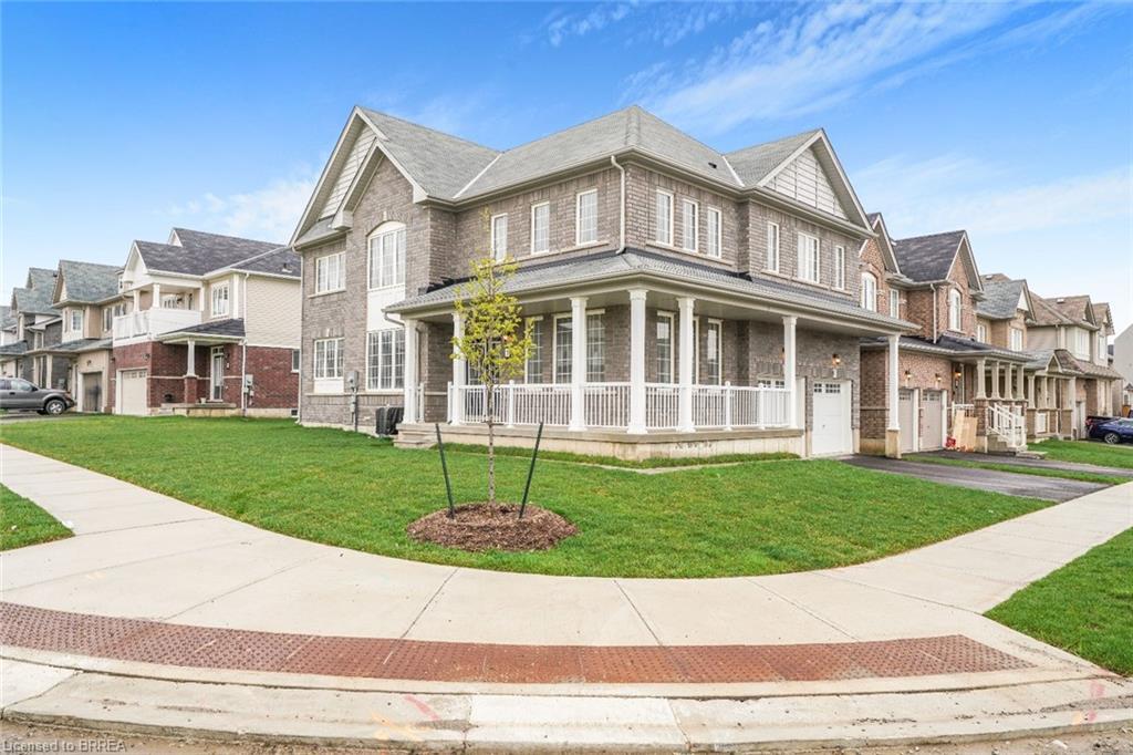 8 Tate Street, Brantford, ON - Outdoor With Deck Patio Veranda With Facade