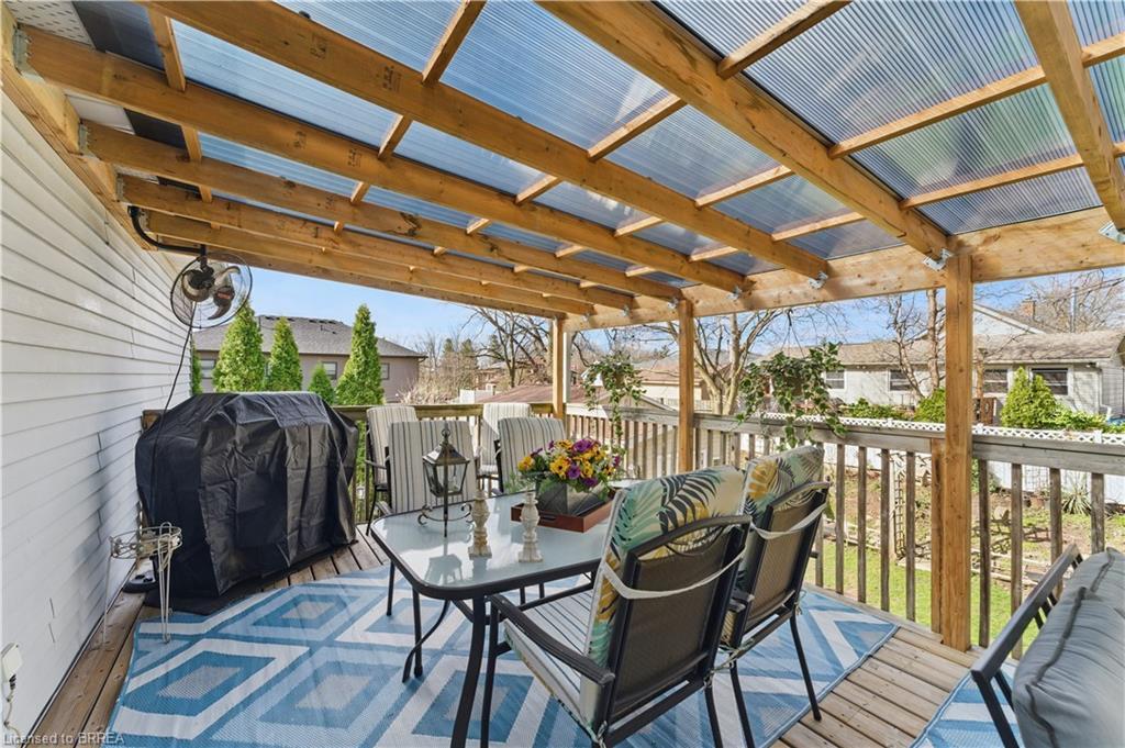 13 King William Street, St. George, ON - Outdoor With Deck Patio Veranda With Exterior