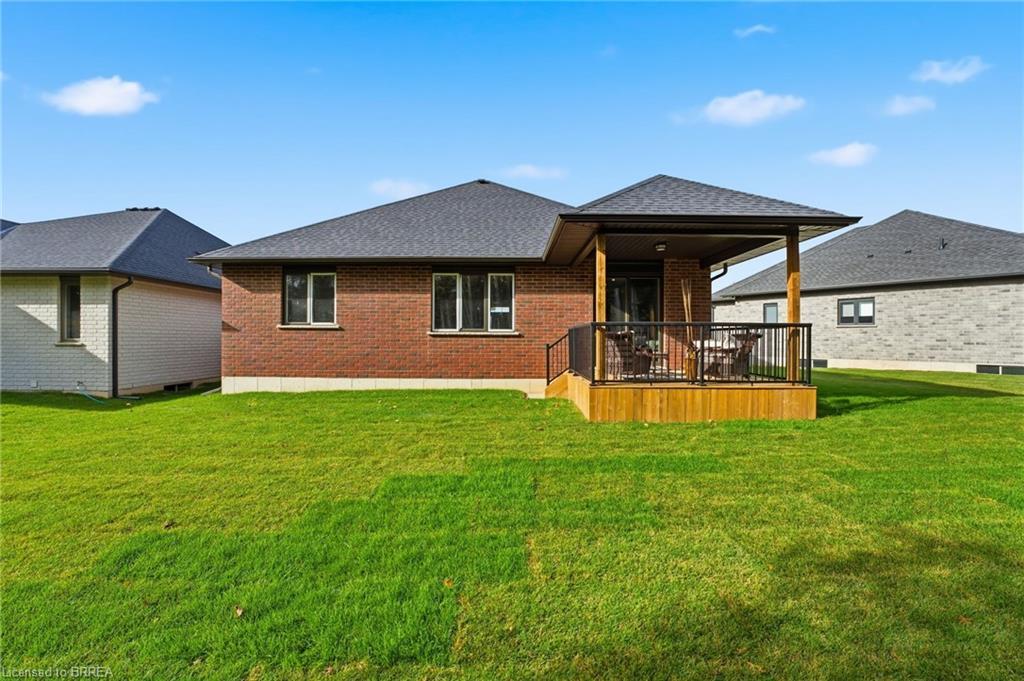 146 Vanrooy Trail, Waterford, ON - Outdoor With Deck Patio Veranda With Exterior