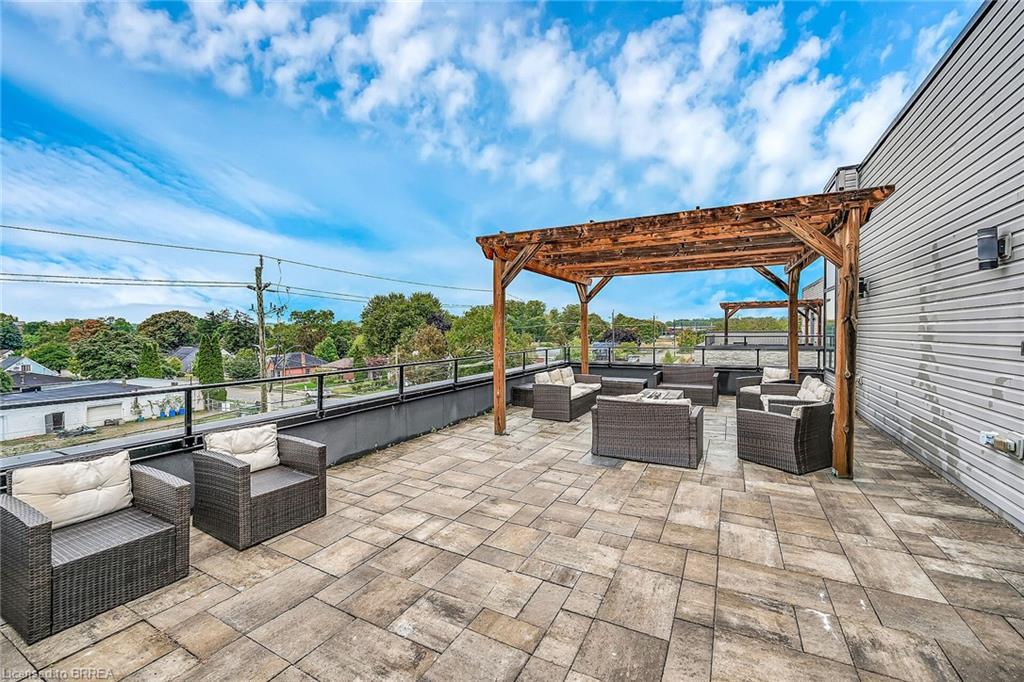 120 B-85 Morrell Street, Brantford, ON - Outdoor With Deck Patio Veranda