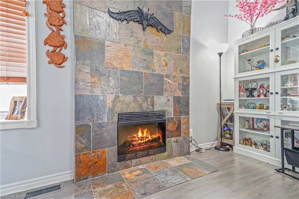 60 Terrace Hill Street, Brantford, ON - Indoor With Fireplace