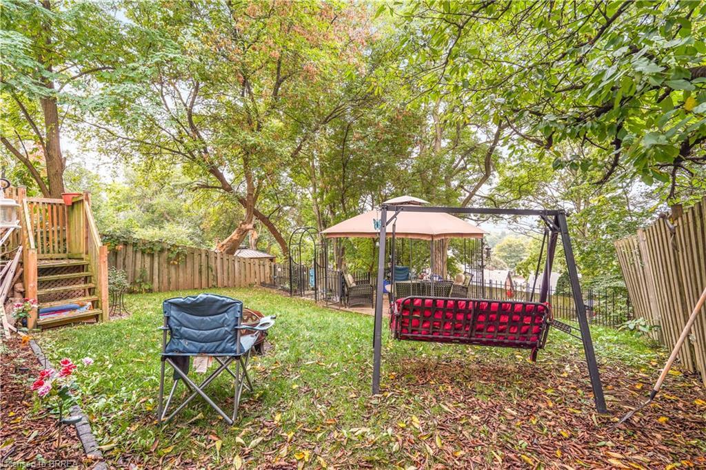 60 Terrace Hill Street, Brantford, ON - Outdoor With Deck Patio Veranda With Backyard