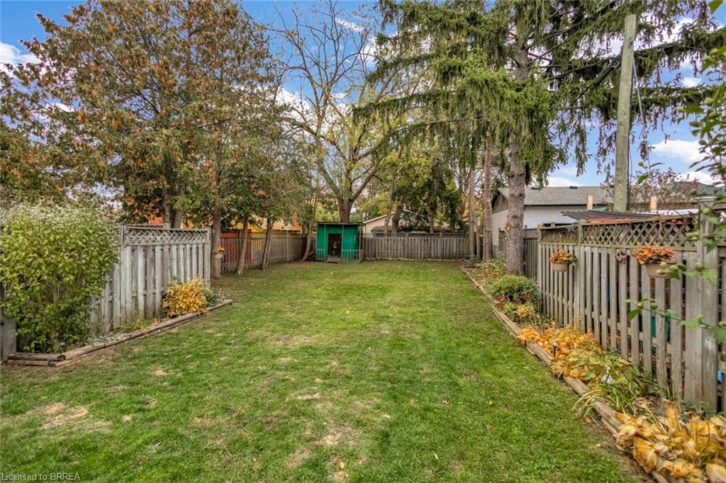 141 Alfred Street, Brantford, ON - Outdoor With Backyard