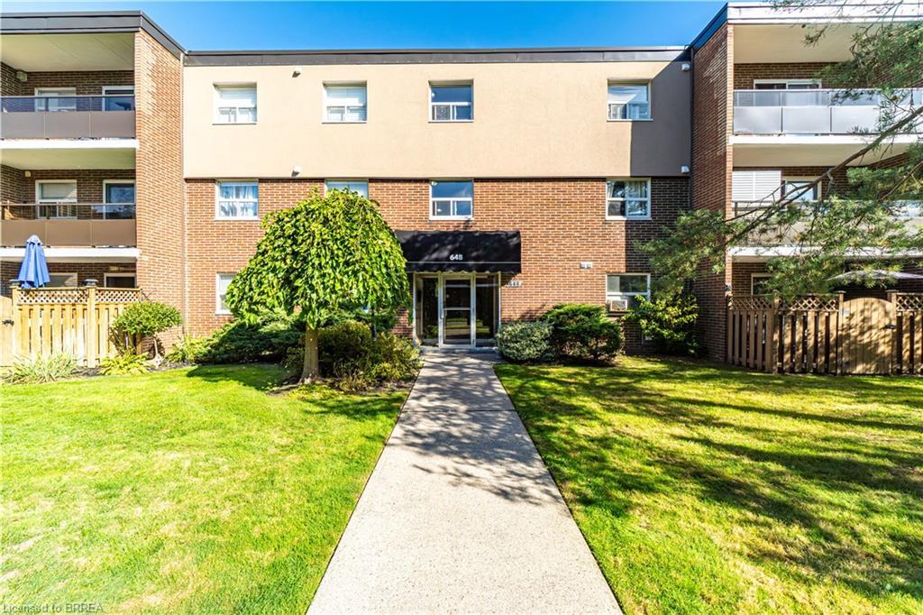 305-648 Grey Street, Brantford, ON - Outdoor With Balcony