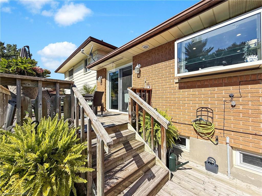 46 Davis Street W, Simcoe, ON - Outdoor With Deck Patio Veranda With Exterior