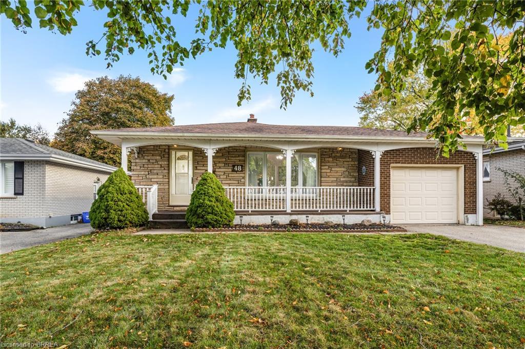 48 Ellenson Drive, Brantford, ON - Outdoor With Deck Patio Veranda