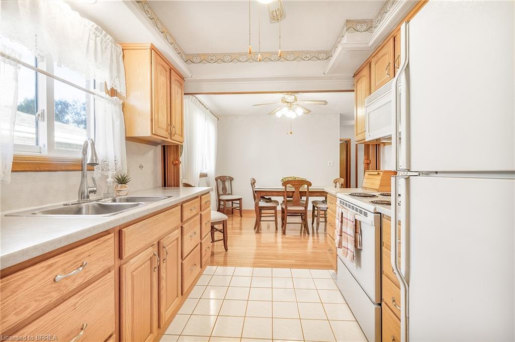 48 Ellenson Drive, Brantford, ON - Indoor Photo Showing Kitchen With Double Sink