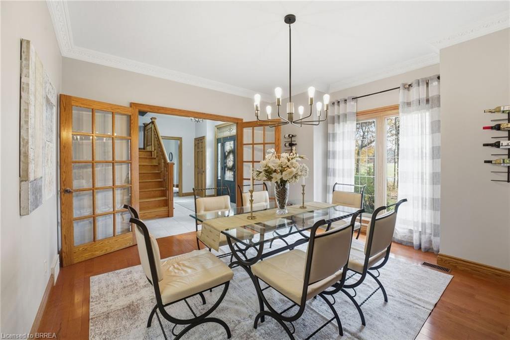 271 Windham 14 Road, Simcoe, ON - Indoor Photo Showing Dining Room