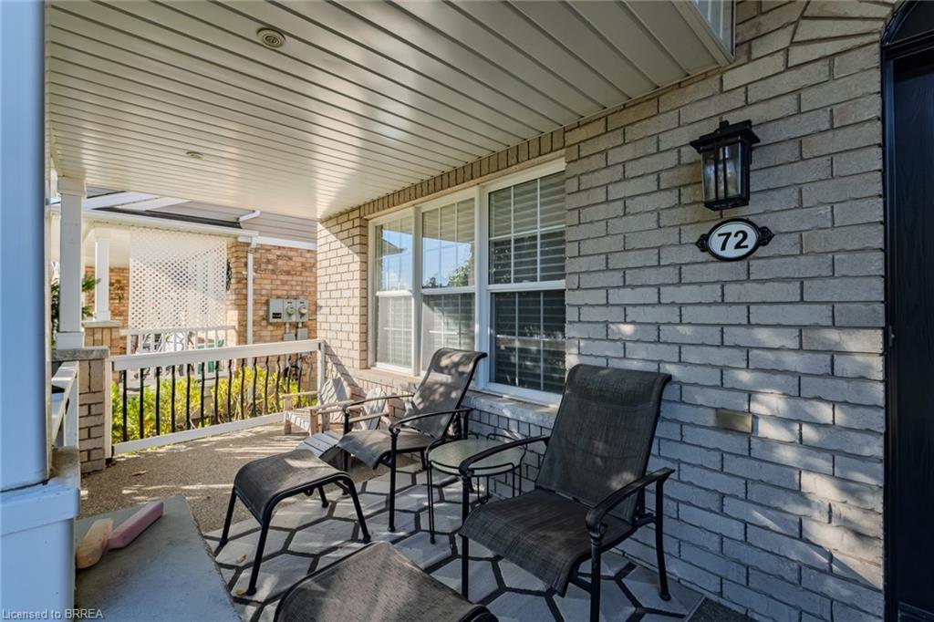 72 Hunter Way, Brantford, ON - Outdoor With Deck Patio Veranda With Exterior