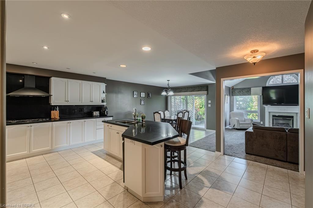 72 Hunter Way, Brantford, ON - Indoor Photo Showing Other Room With Fireplace