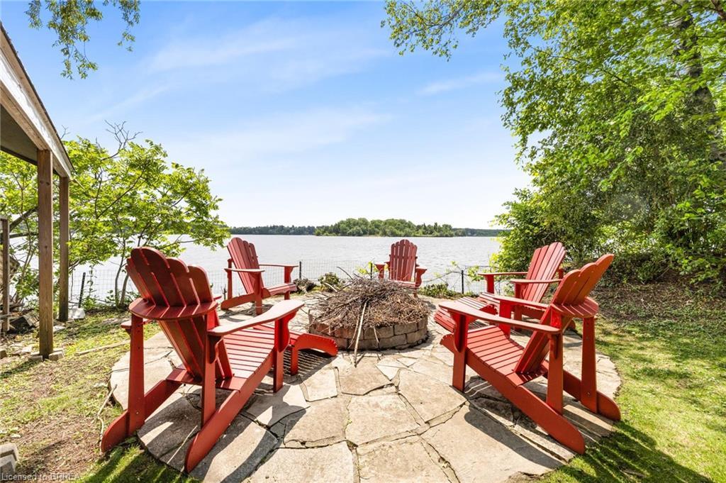 43 Mcclintock Drive, Puslinch, ON - Outdoor With Body Of Water With Deck Patio Veranda