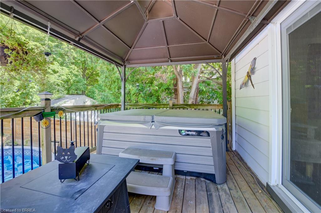 81 Strathcona Avenue, Brantford, ON - Outdoor With Deck Patio Veranda With Exterior