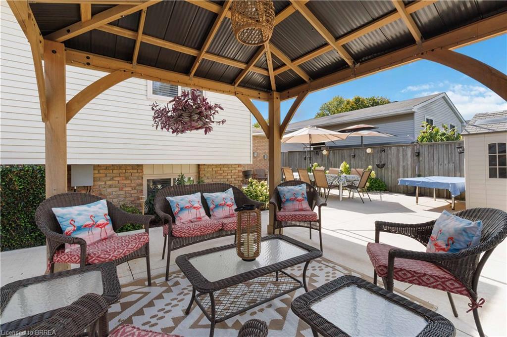 34 Sympatica Crescent, Brantford, ON - Outdoor With Deck Patio Veranda With Exterior